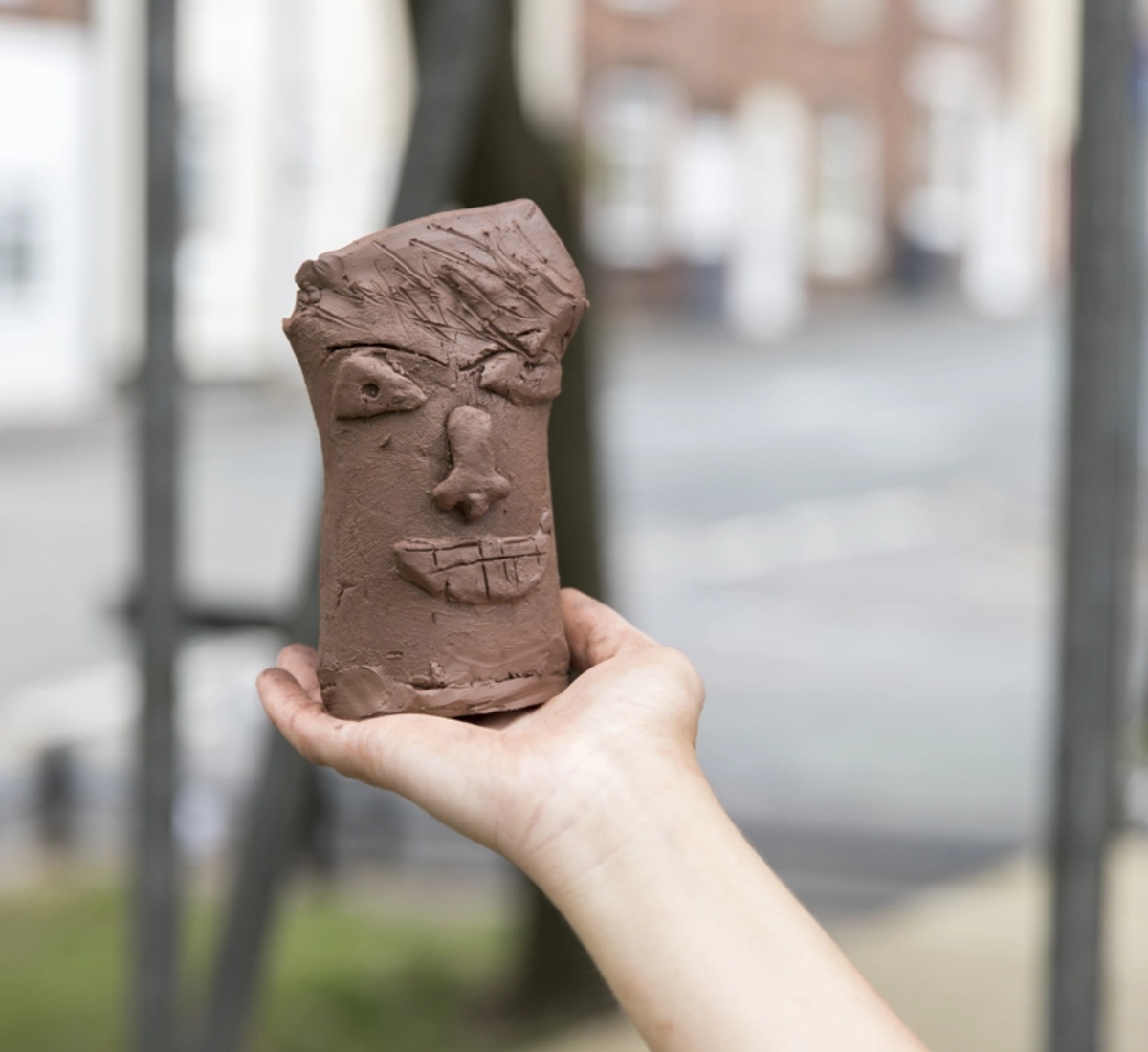clay face